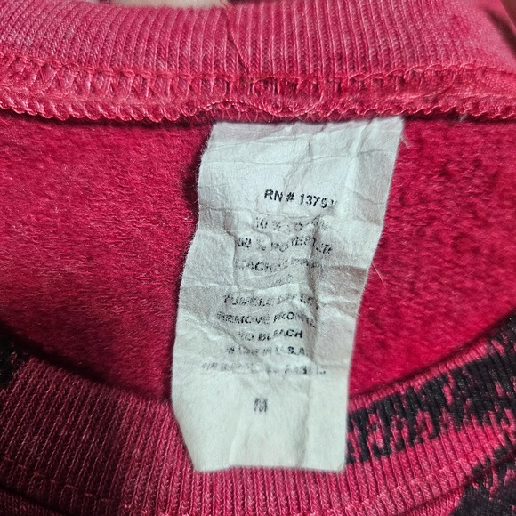 Twenty One Pilots Vessel Era Skeleton Key Sweatshirt Heather Red Floral Clique M - Picture 9 of 10